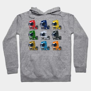 Cartoon truck Hoodie